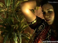 Sultry Indian dance of seduction