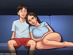 Summertime saga - stiefzus wilde lekkere neuk na onze date Jenny met milf lul grote lul hentai grote kont rijden grote tieten tieten daten schoonmoeder