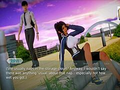 Detailed Scenes From Academy 23 In Anime Hentai Style.