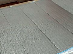 Shaved housewife gets morning creampie