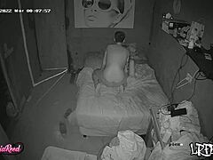 Imágenes calientes de cámara de seguridad capturadas