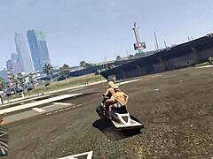 Gjennomgang med sexy GTA 5 mod