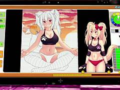 tiffy notti says, my secret as an anime artist is drawing hentai all day long