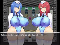 my friends got nipple piercings, featuring ntr police ruri and sakura part 5