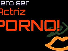 My secret to harden the cock, sucking deep while showing ass and pussy in mirror.