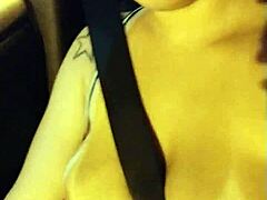 Peruvian Brazilian Brunette Shows Big Tits In São Paulo Traffic!