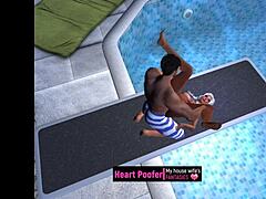 Sex Taken At Public Swimming Pool On Jumping Board