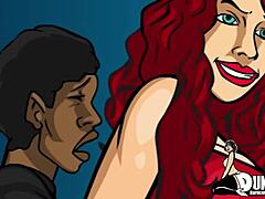 Madrasta bunduda fodida duro de quatro interracial no aniversário.