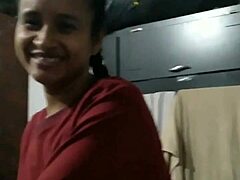 Real sex with stepsister in the room!