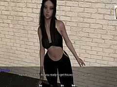 Emotional meeting with John Johnson in erotic anime style