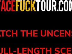 i took this cock-hungry blonde babe on a face fuck tour, she's a sloppy blowjob sensation