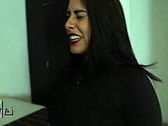 Interesting Whore Plays With The Mind Of A Client In Her Work Corner!