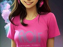 Ai Generated Mona In Hentai Action