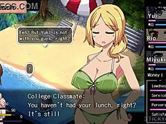 Can you believe this hentai where the blonde step-sister's pussy gets wrecked?