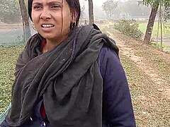 Hey, cerita apa ni gadis Bengali cantik ni dengan pengembaraan seksinya yang comel Asia?