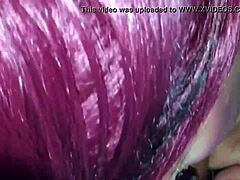 i saw this tattooed chick sucking a stranger in the booth, so hot!