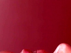 college slut begs for hard fuck and anal until creampie on tits