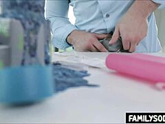 Scientist Stepsiblings Fuck In The Lab With Braces On!