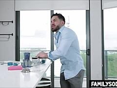 Scientist Stepsiblings Fuck In The Lab With Braces On!