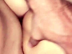 Petite Latina teen plays with his hard cock, bent over for doggystyle before his trip