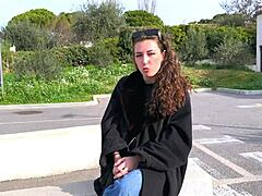 Livia's first x scene includes kissing, fucking, and bent over positions in her casting interview