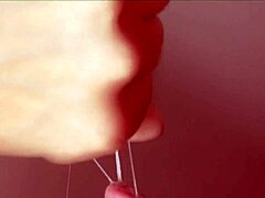 college slut begs for hard fuck and anal until creampie on tits