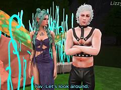 Astarion fingers horny Tav's pussy then cums inside her.