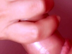 college slut begs for hard fuck and anal until creampie on tits