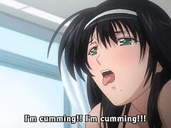 애니 슬럿이 갱뱅에 더블 펜과 얼굴 사정 받아 😈