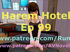 harem hotel 99 game in a luxurious setting