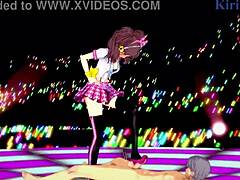 Asian teen's room service fantasy turns into wild group free use fuck!