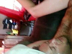 Interracial action with amateur POV