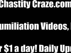 its finally time to unlock your chastity device after all that bondage and femdom play, i cant wait no more.