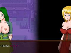 Ashley the pirate in detailed peeping scenes with sex in cartoon game