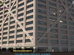 Big boss licks ass with tongue intensely.