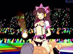 Asian teen's room service fantasy turns into wild group free use fuck!