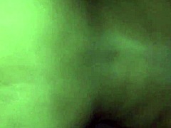 They made love late at night in the bedroom with the lights off