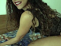 cum in my mouth when i tell you to, brunette milf instructs with big ass