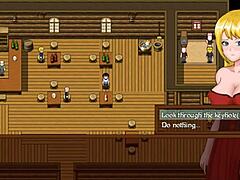 Ashley the pirate in detailed peeping scenes with sex in cartoon game