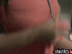 Kesha Ortega feels banged with monster cock