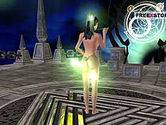 An animate cartoon porn video of an indian bhabhi giving sexy positions, she asks