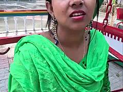 Bengalische heiße Sex-Geschichte mit süßer schöner Bangladeshi-Freundin und Dildo-Spielzeugen!