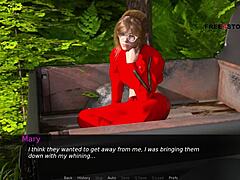 in dusklight manor, jhon has fun with audrey and lizzie, then fucks audrey in river