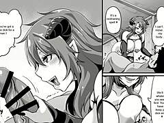 In the world of succubus shoukan 1 hentai, a cartoon anime story unfolds with magical elements