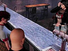 Wow, Fashionbusiness Swallows Cock Well In Hentai Game!