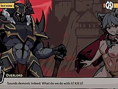 In the world of Overlewd, characters engage in lewd anime adventures