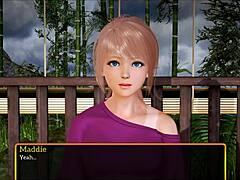 my new family 371 in homemade anime style with small tits