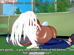 The big-ass bunny reaches intense orgasm in this game