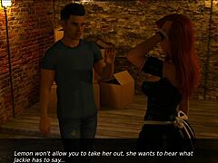Dusklight manor 136 featuring redhead in erotic scenes