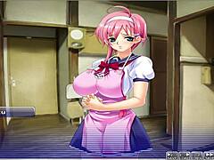 I watch through the peeping hole in apartment of love ep 9.